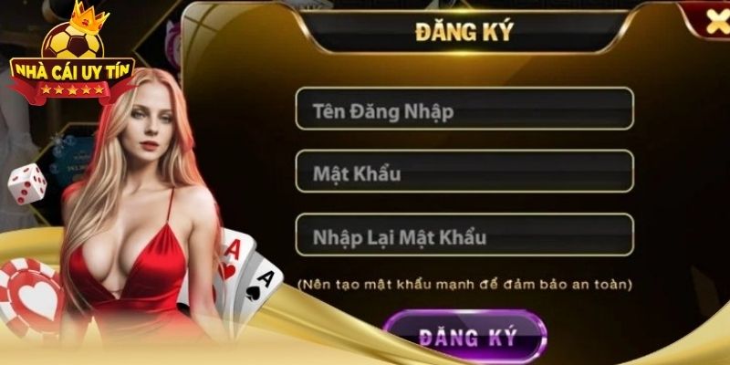 Khi đăng ký nhacaiuytin cần lưu trữ thông tin tài khoản